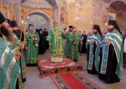 Всенощное бдение в Свято-Троицком Александра Свирского мужском монастыре